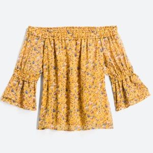 Skies Are Blue Emden Off The Shoulder Blouse